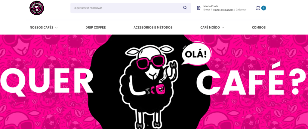 Clube de assinatura Ovelha Negra Cafés